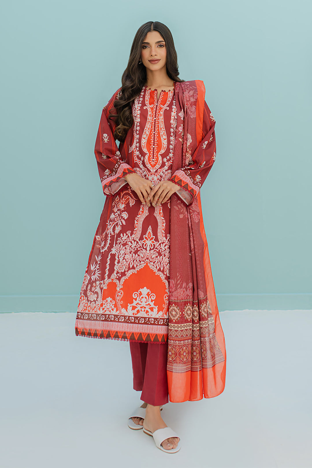 Kurta Dupatta Trouser - 1494