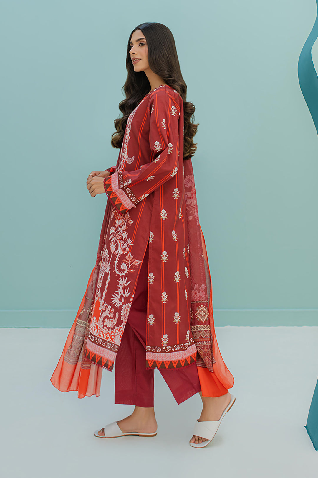 Kurta Dupatta Trouser - 1494