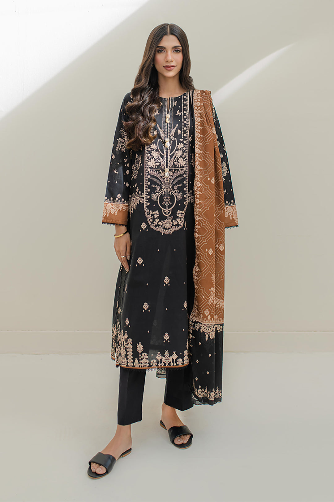 Kurta Dupatta Trouser - 1519