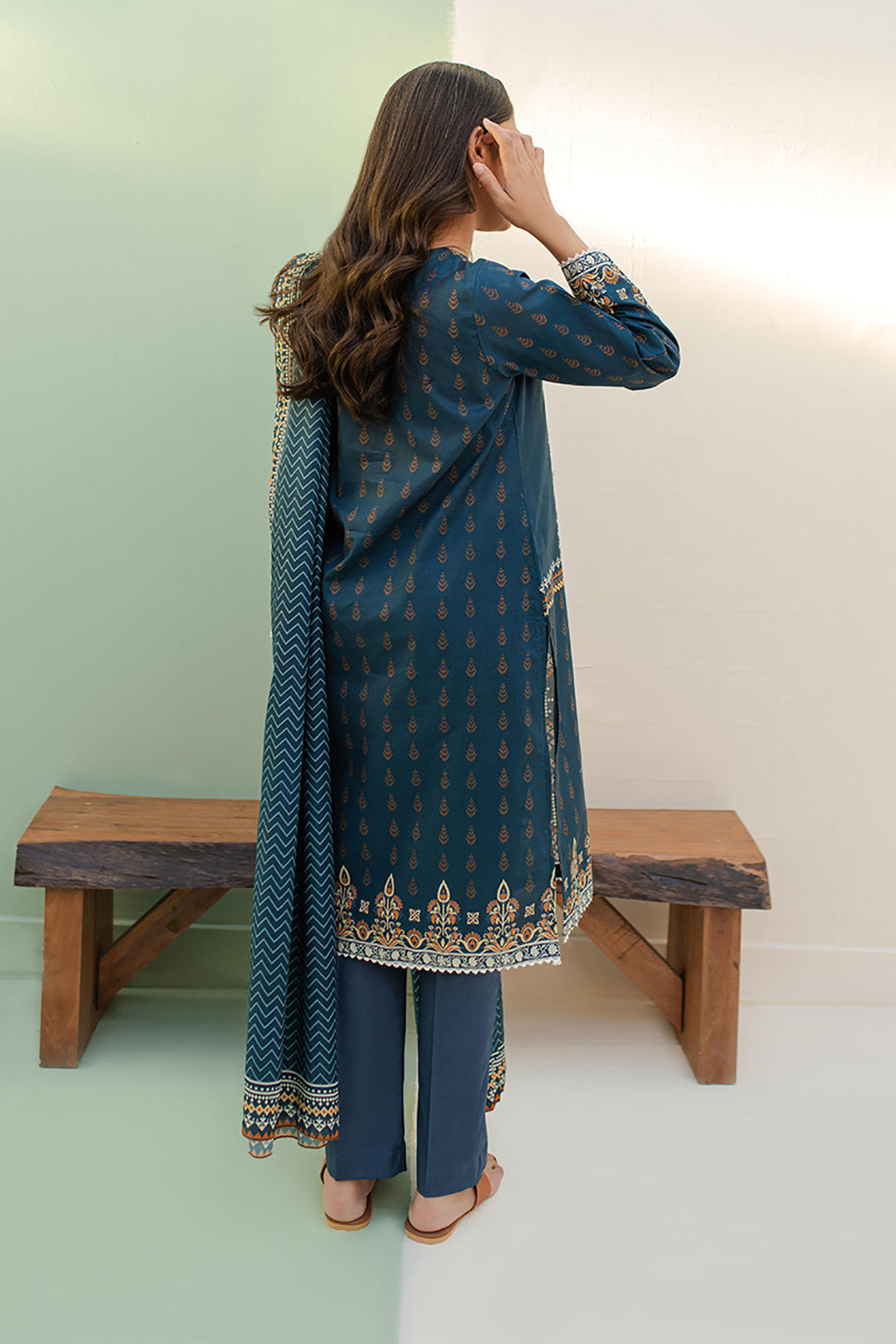 Kurta Dupatta Trouser - 1521