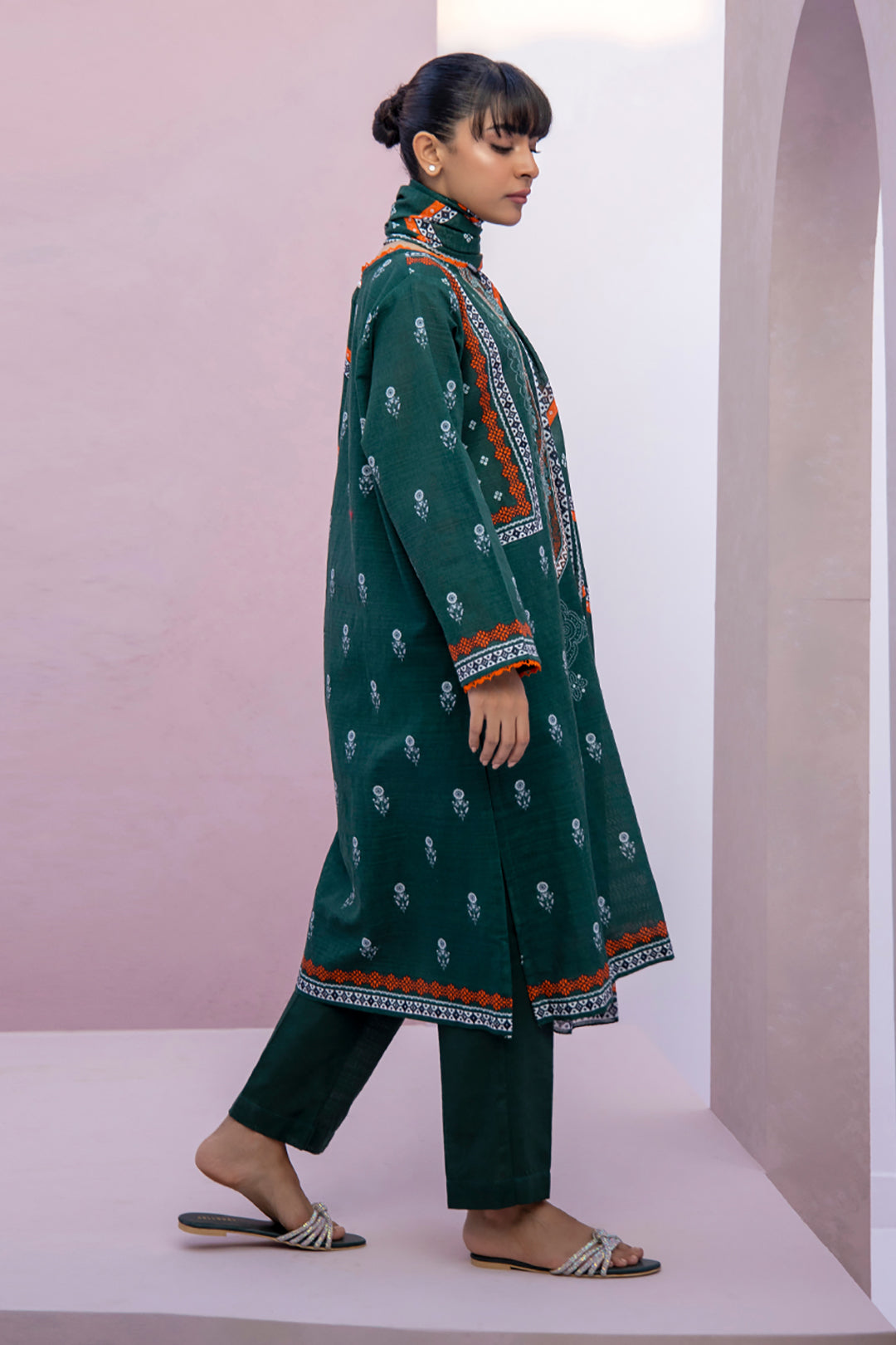 Kurta Dupatta Trouser - 1527