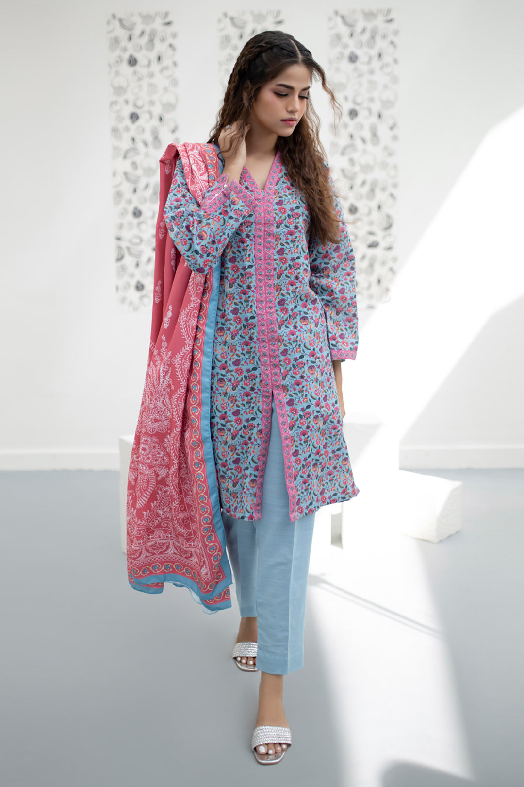 Kurta Dupatta Trouser - 1541