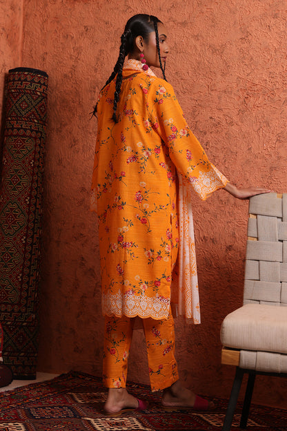 Embroidered Kurta Dupatta Trouser - 1544