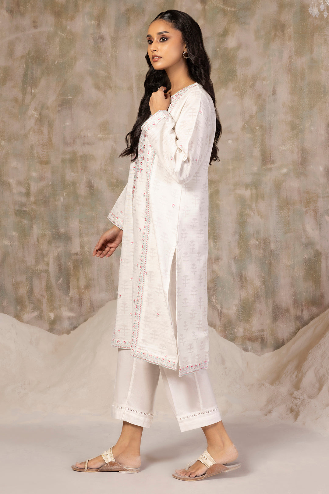 Embroidered Kurta - 2296