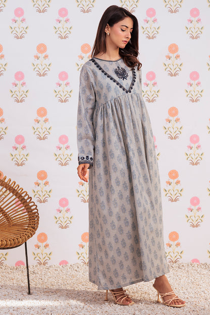 Embroidered Kurta - 2909