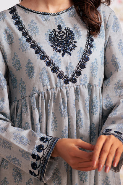 Embroidered Kurta - 2909
