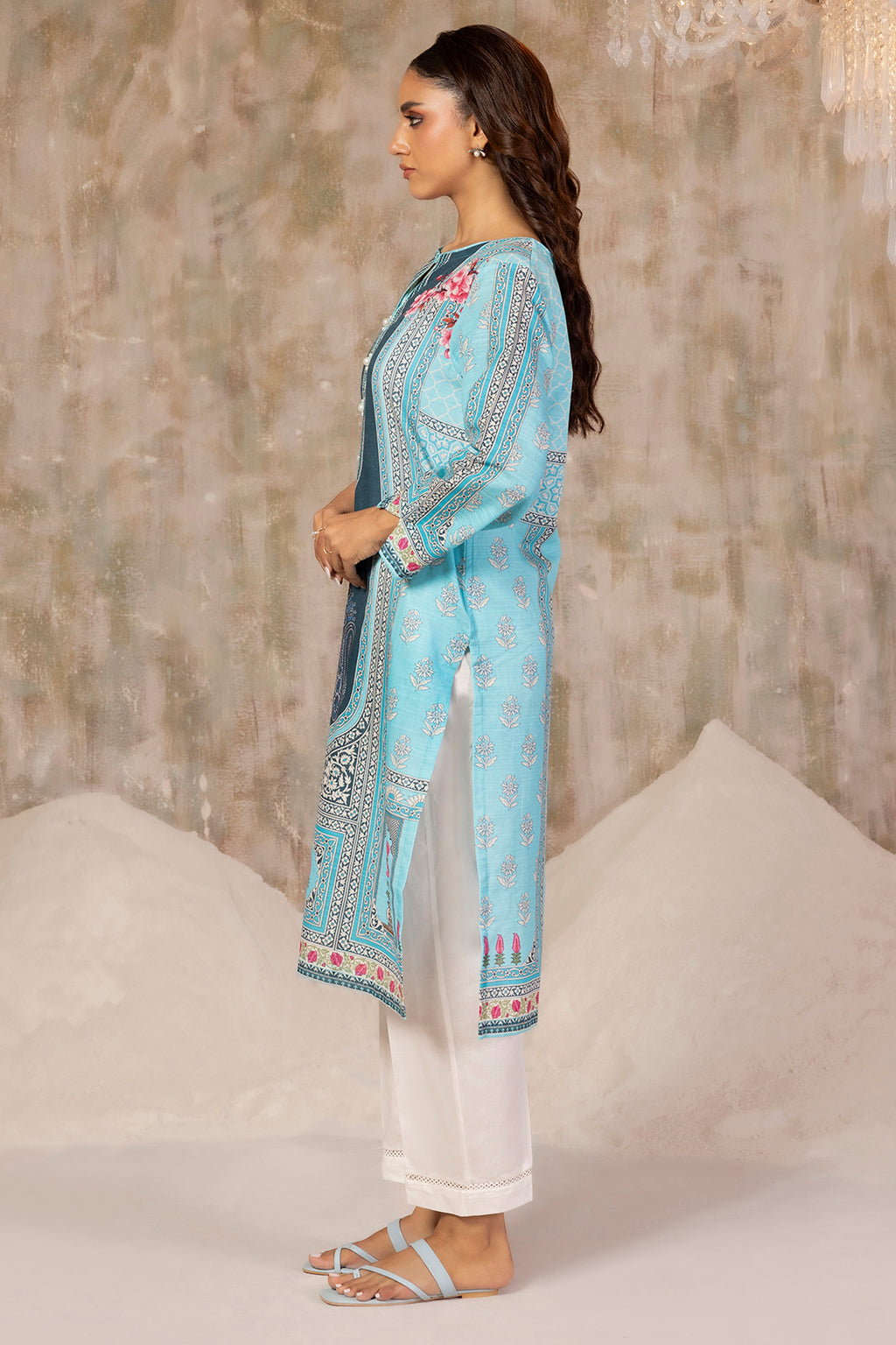 Embroidered Kurta - 2914