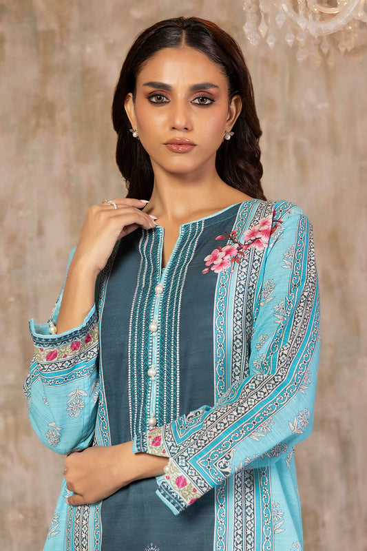 Embroidered Kurta - 2914