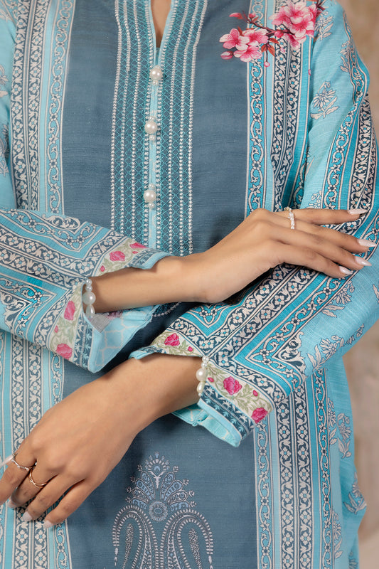 Embroidered Kurta - 2914