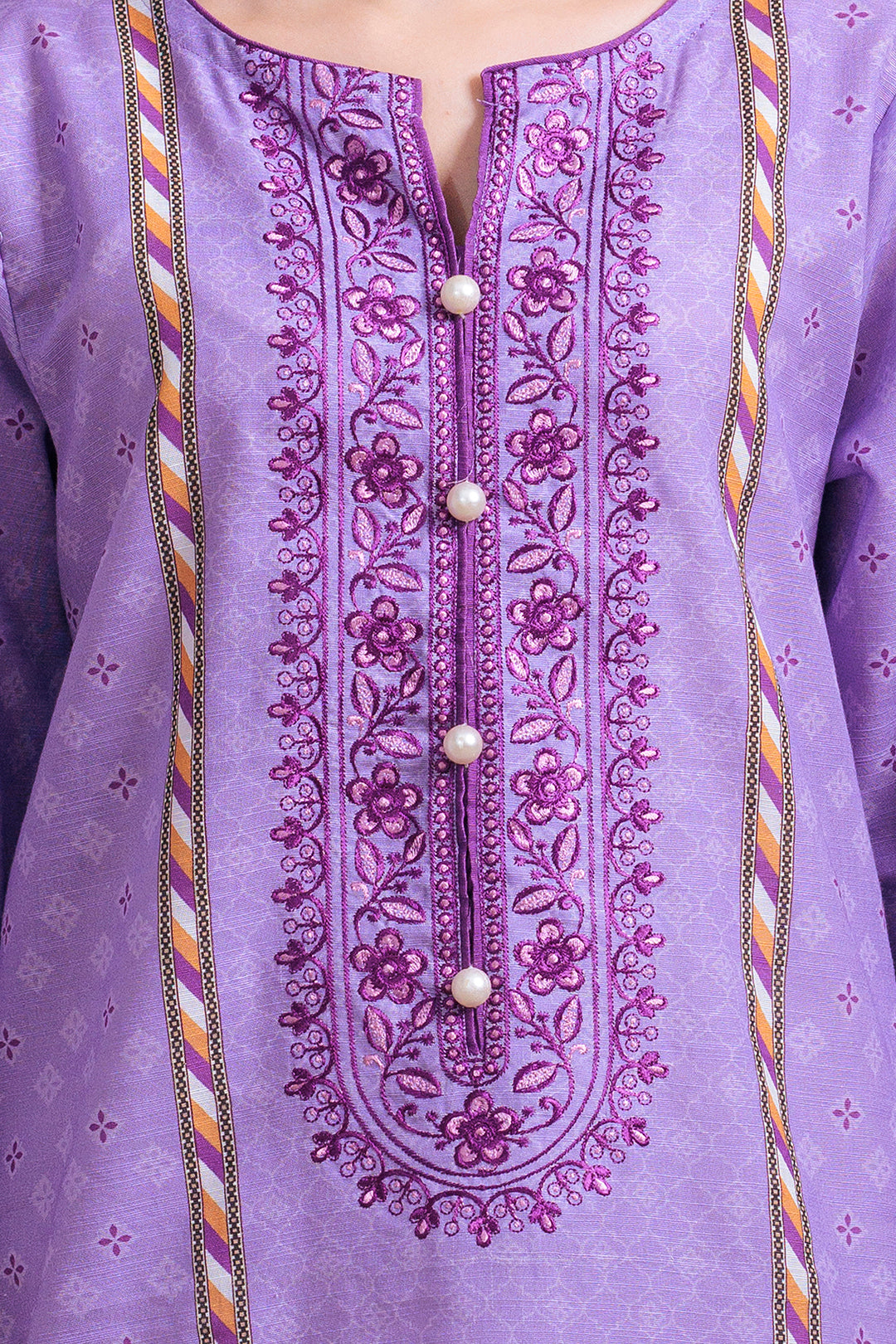 Embroidered Kurta - 3022