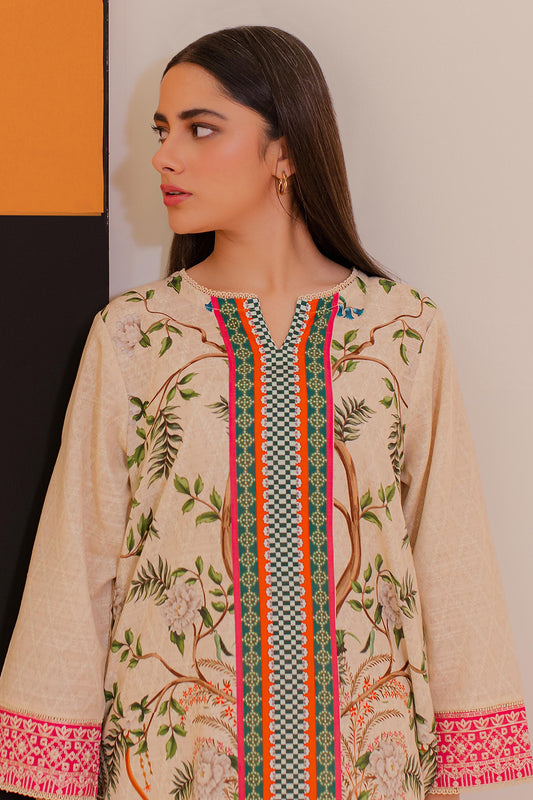 Embroidered Kurta - 3052