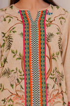 Embroidered Kurta - 3052