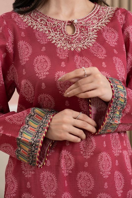 Embroidered Kurta - 3080