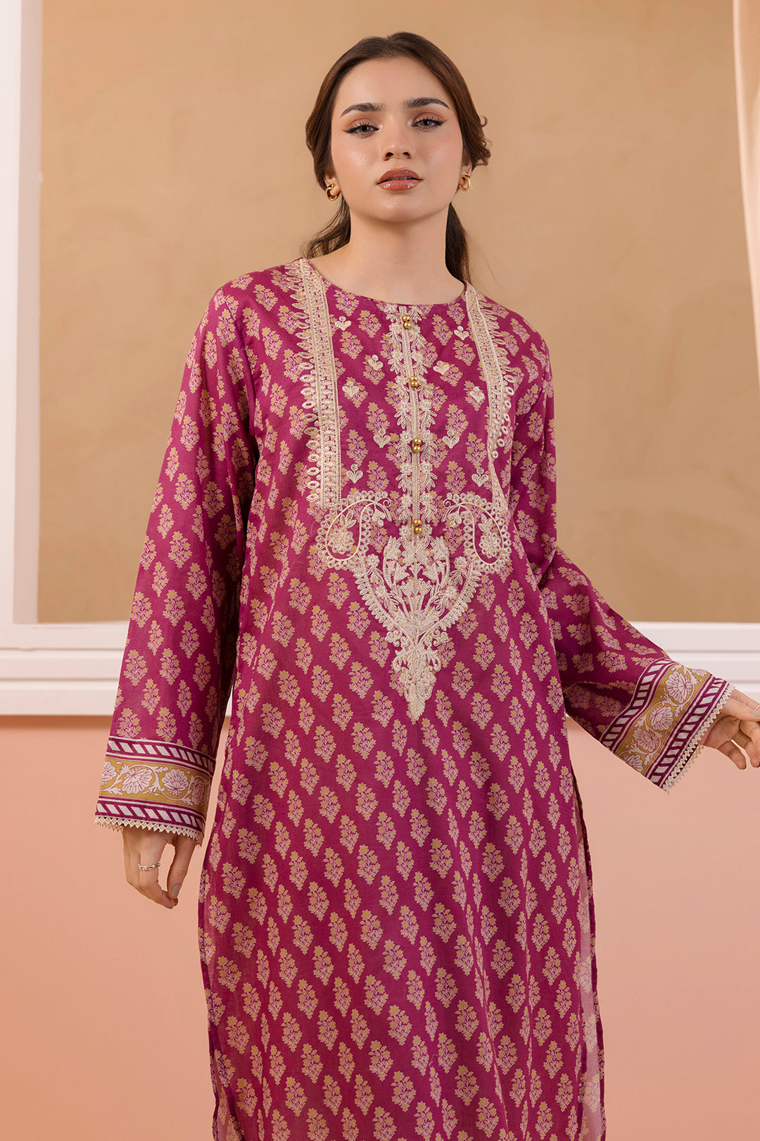 Embroidered Kurta - 3100