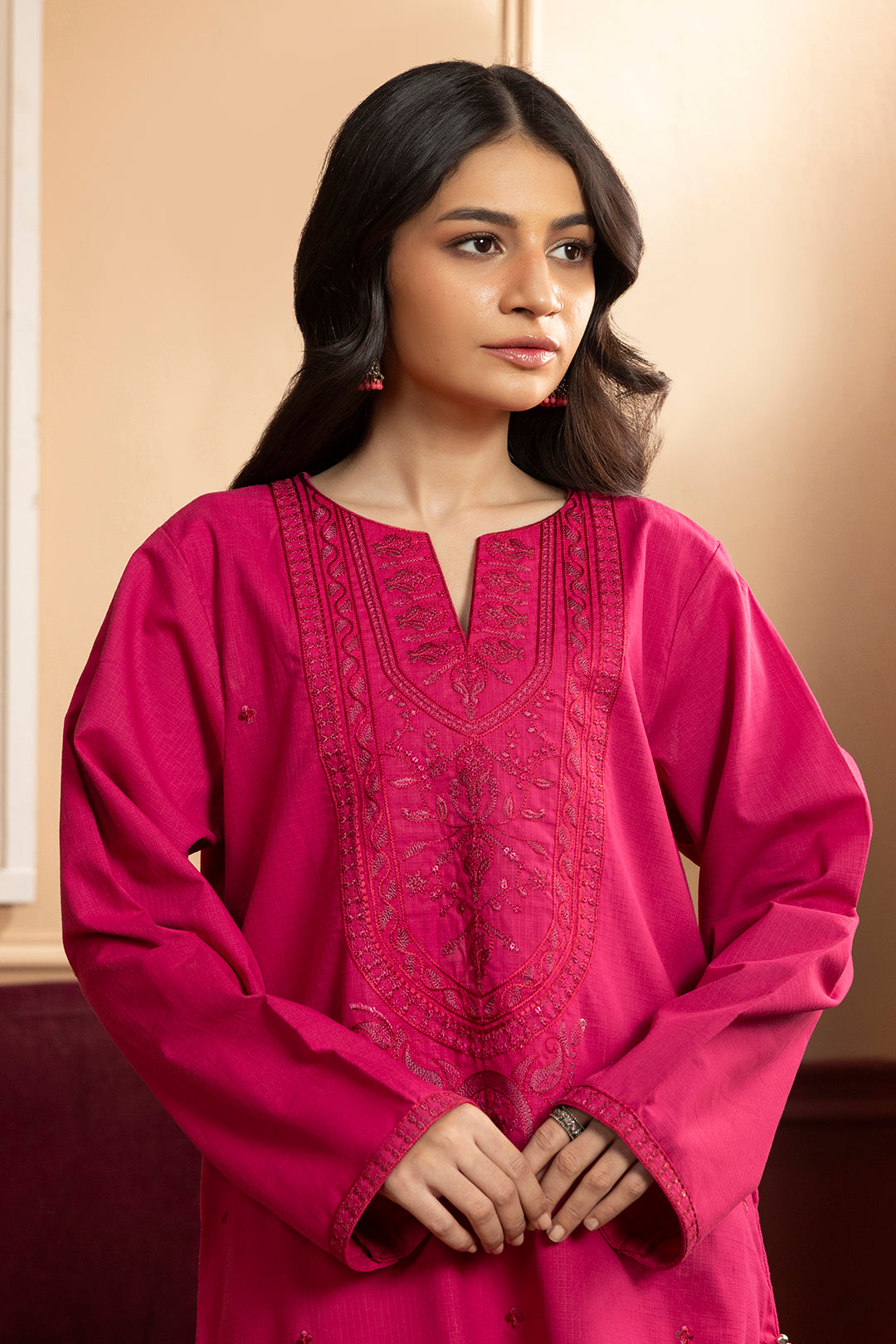Embroidered Kurta - 3101