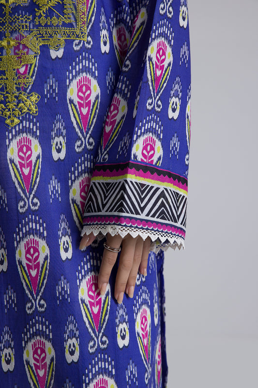 Embroidered Kurta - 3128