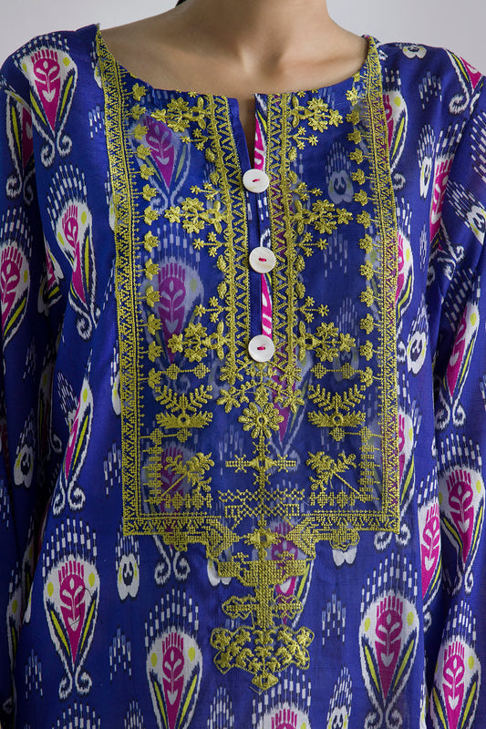 Embroidered Kurta - 3128