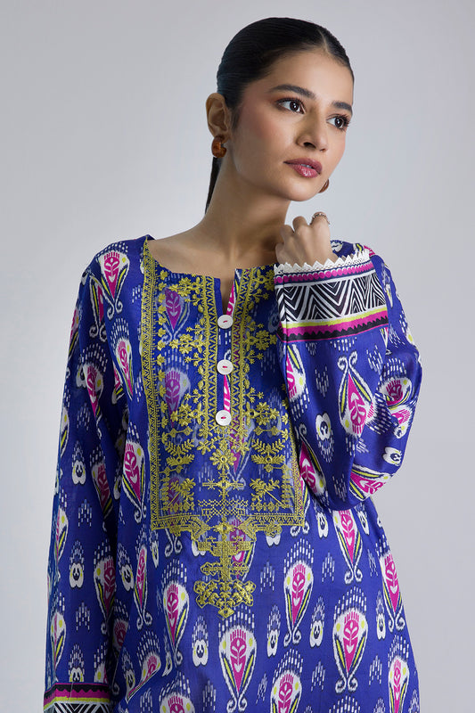 Embroidered Kurta - 3128