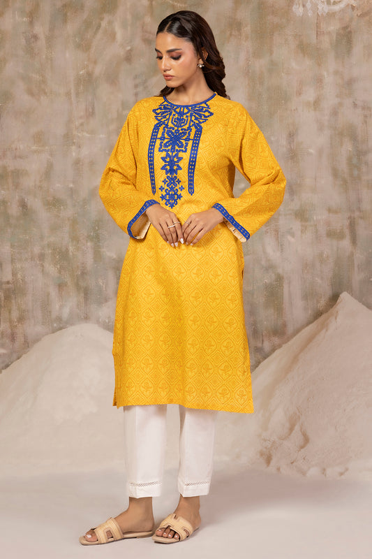 Embroidered Kurta - 3129