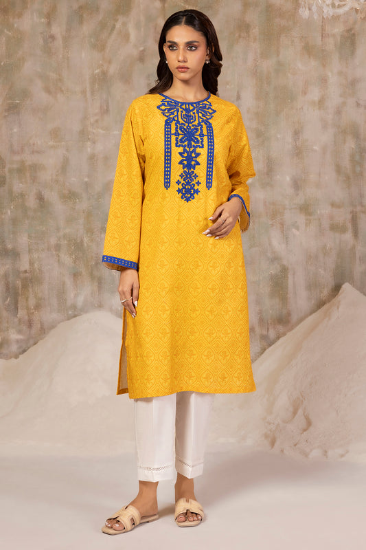 Embroidered Kurta - 3129
