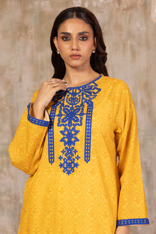 Embroidered Kurta - 3129