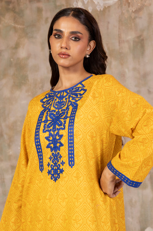 Embroidered Kurta - 3129
