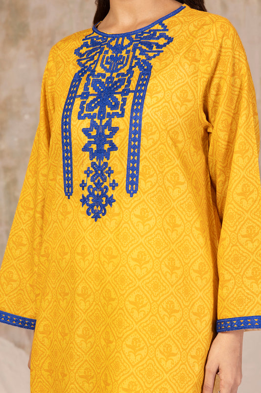 Embroidered Kurta - 3129