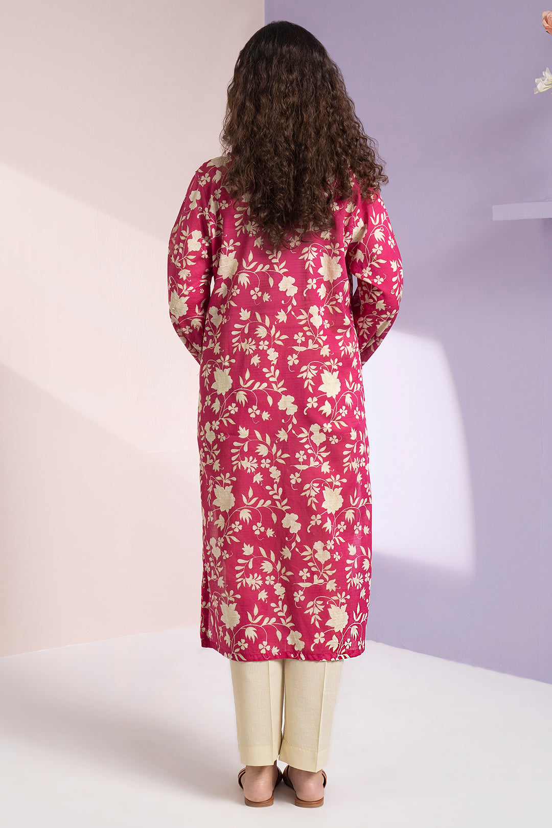 Embroidered Kurta - 3130
