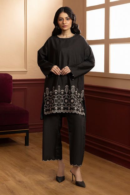 Embroidered Kurta Trouser - 1522