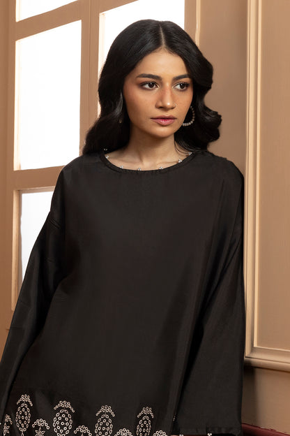 Embroidered Kurta Trouser - 1522