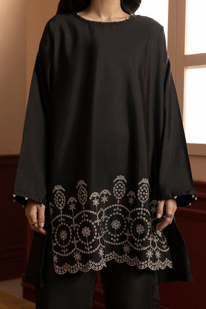 Embroidered Kurta Trouser - 1522