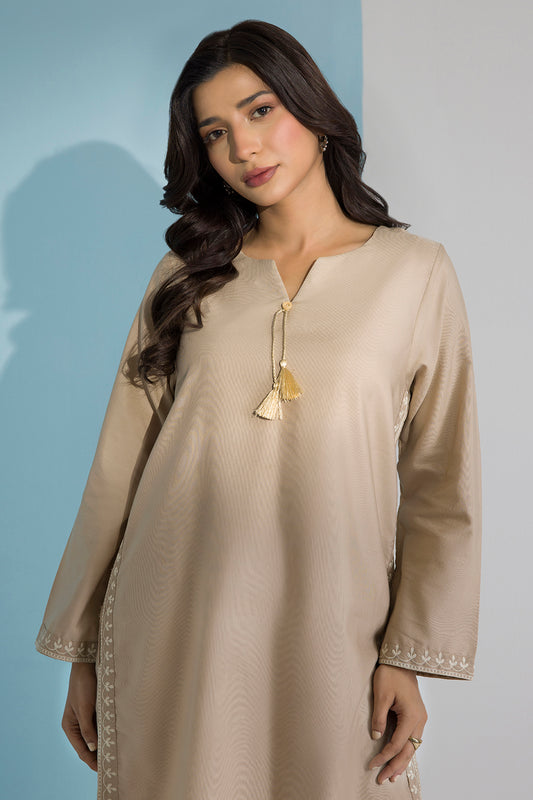 Embroidered Kurta Trouser - 1523