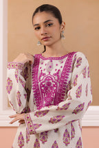 Embroidered Kurta Trouser - 2295