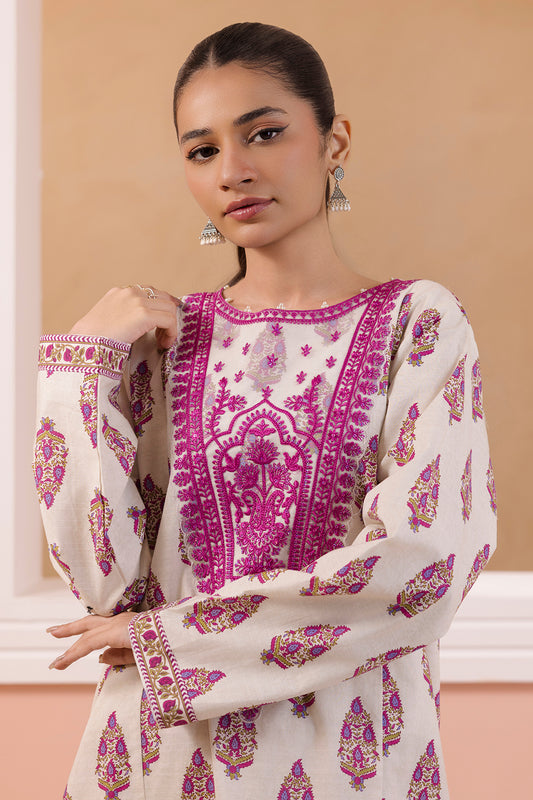 Embroidered Kurta Trouser - 2295