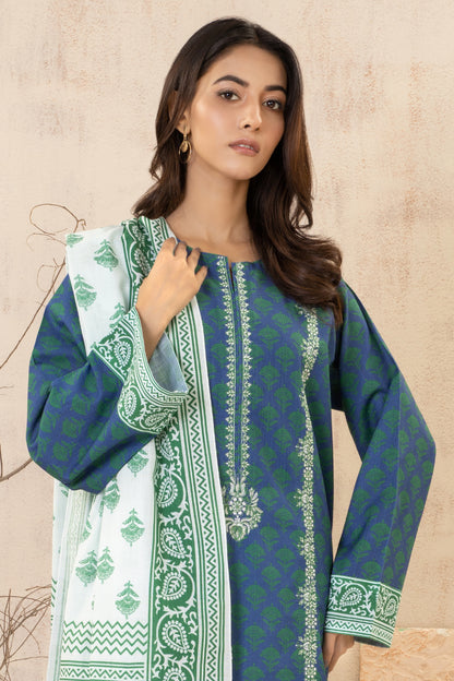 Embroidered Kurta Dupatta - 2935