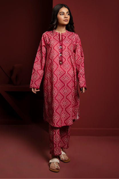 Embroidered Kurta Trouser - 2938