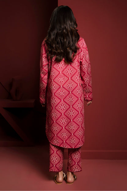 Embroidered Kurta Trouser - 2938