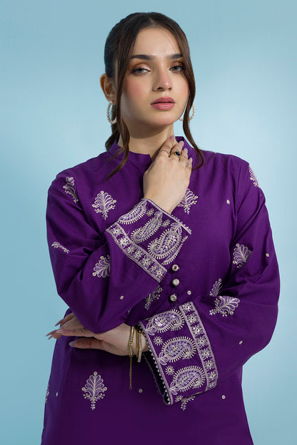 Embroidered Kurta Trouser - 2938