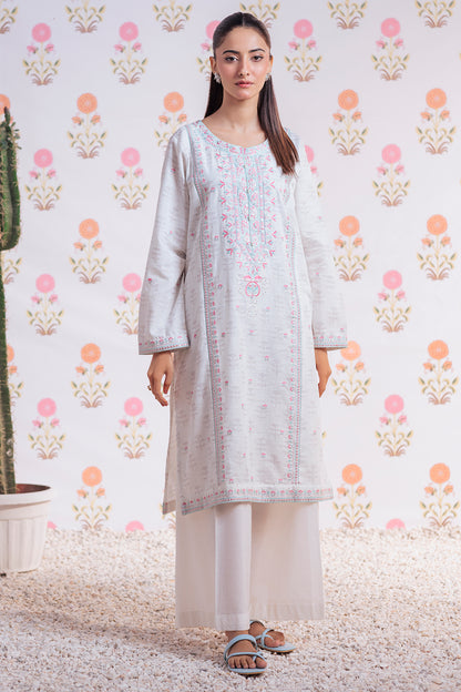 Embroidered Kurta Trouser - 2939