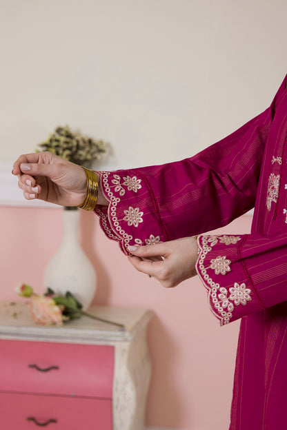 Embroidered Kurta Trouser - 2940