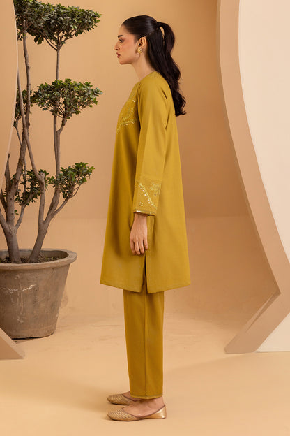 Embroidered Kurta Trouser - 2941