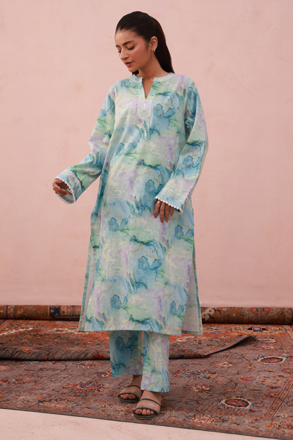 Kurta Trouser - 2983