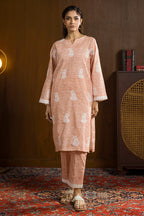 Embroidered Kurta Trouser - 3003