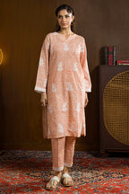 Embroidered Kurta Trouser - 3003