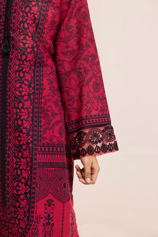 Embroidered Kurta Trouser - 3004