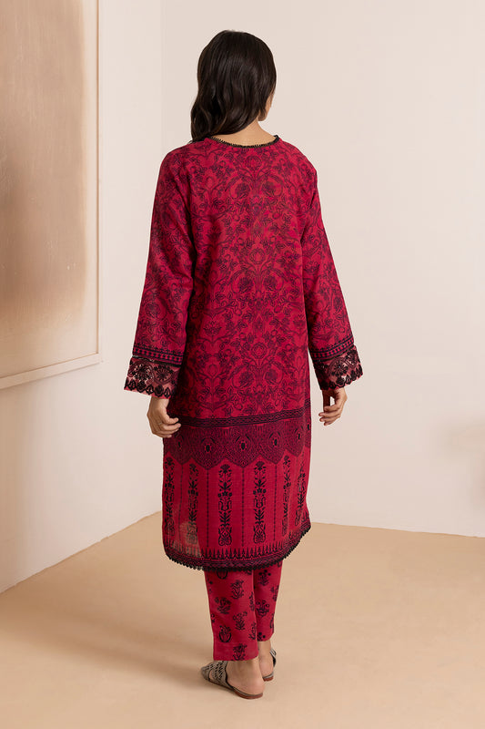 Embroidered Kurta Trouser - 3004