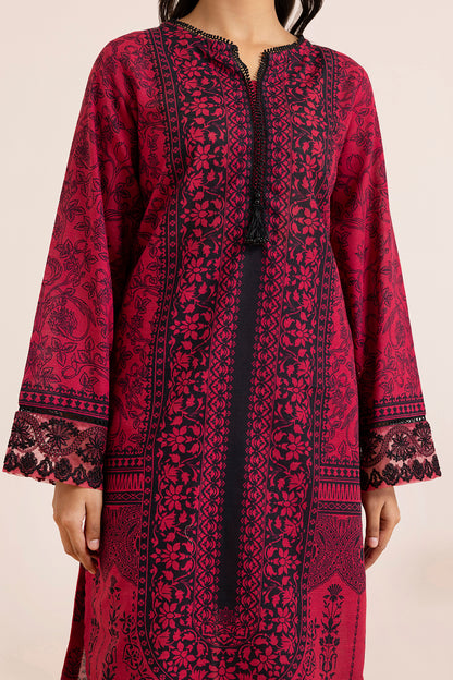 Embroidered Kurta Trouser - 3004