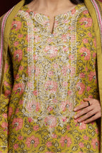 Embroidered Kurta Shawl - 3036