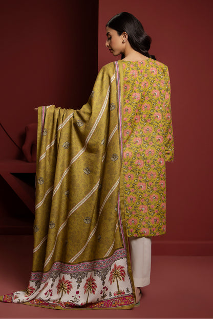 Embroidered Kurta Shawl - 3036