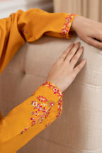 Embroidered Kurta Trouser - 3037